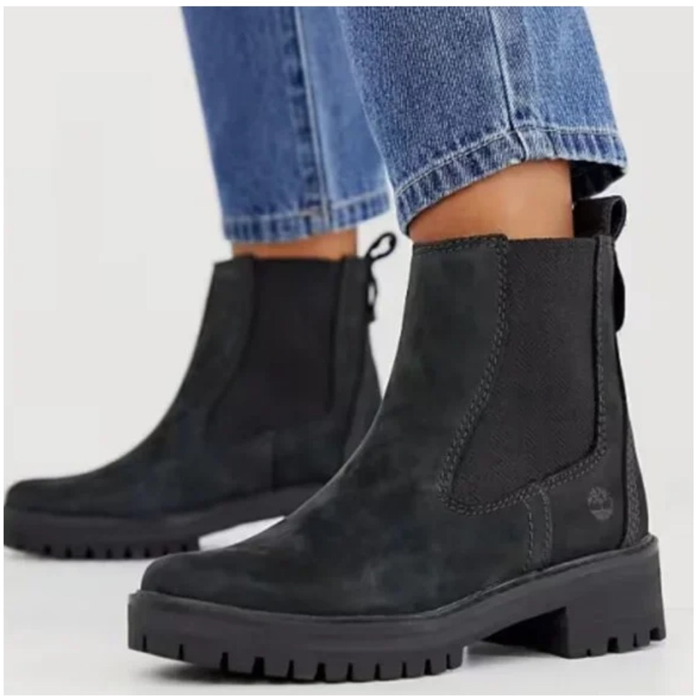 Timberland Women's Black Chelsea Boots